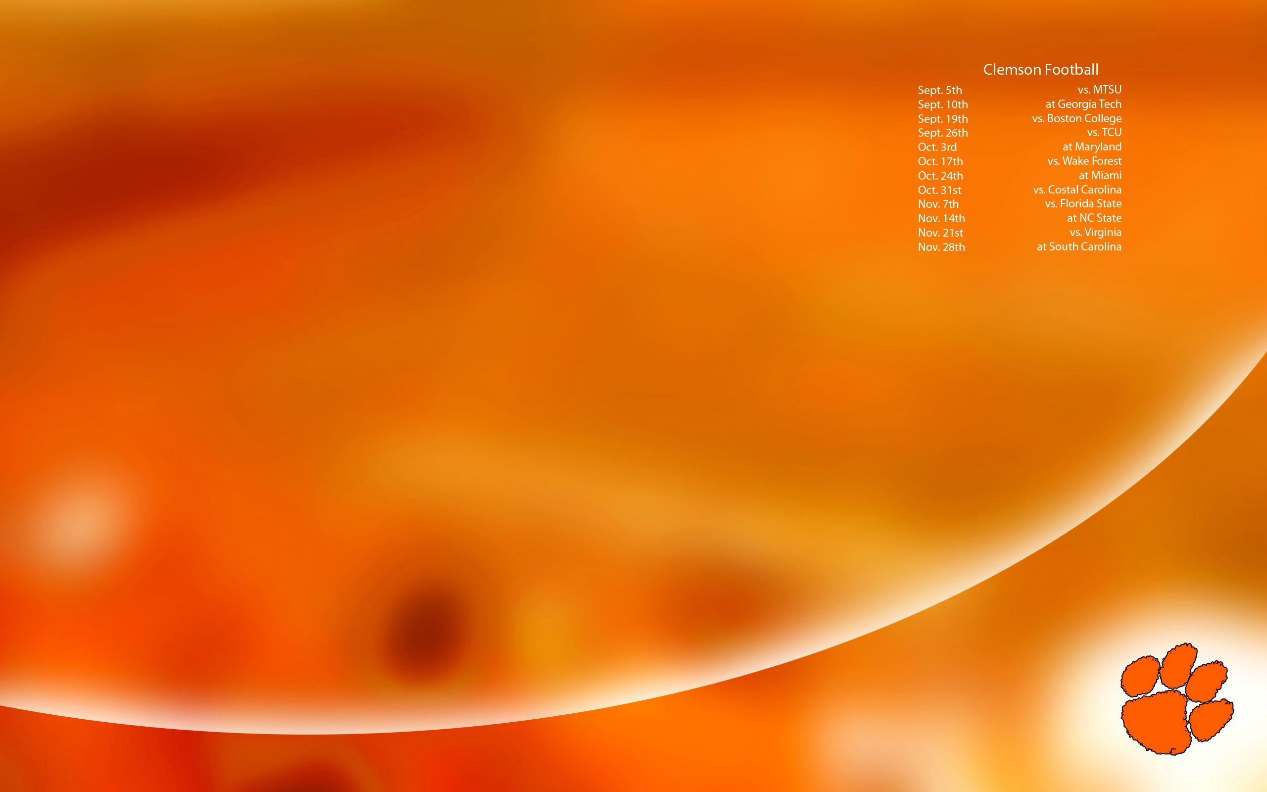 Clemson Mac Background - HD Wallpaper 