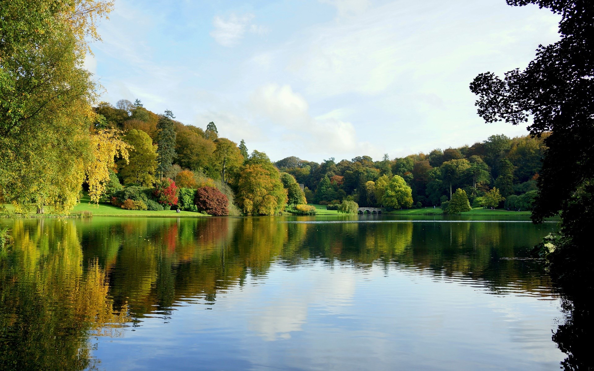 Stourhead - HD Wallpaper 
