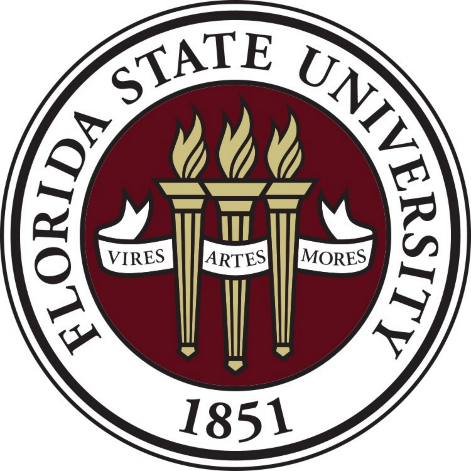 Florida State Seal Wallpaper - Florida State University Emblem - HD Wallpaper 