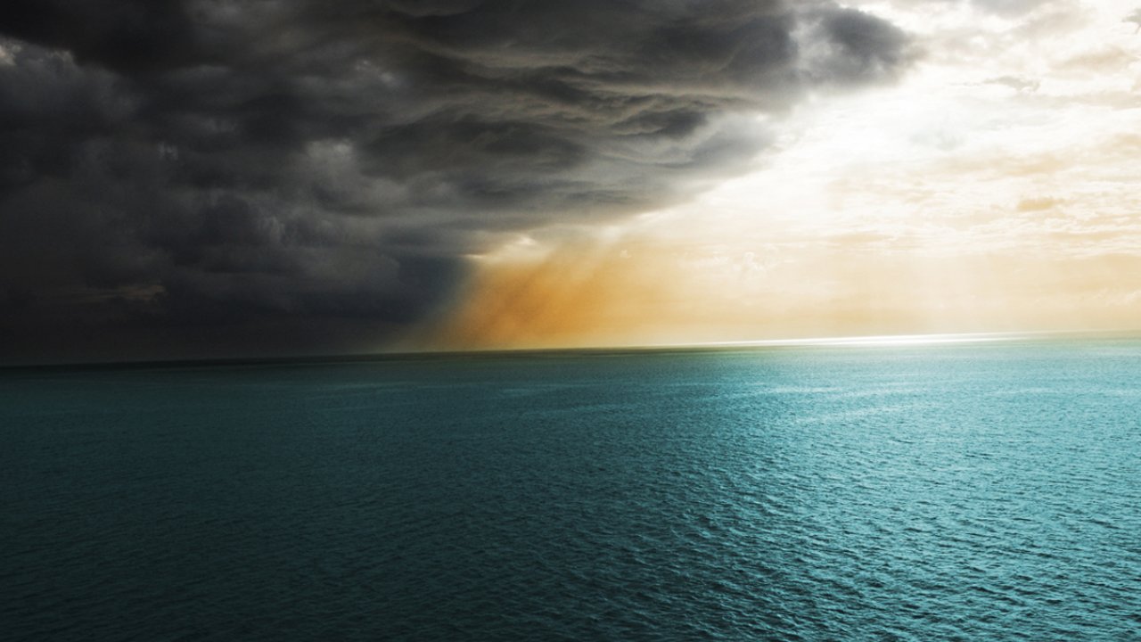 Nature Wallpapers, Widescreen, Wallpaper Of Nature, - Storm Clouds And Sun - HD Wallpaper 