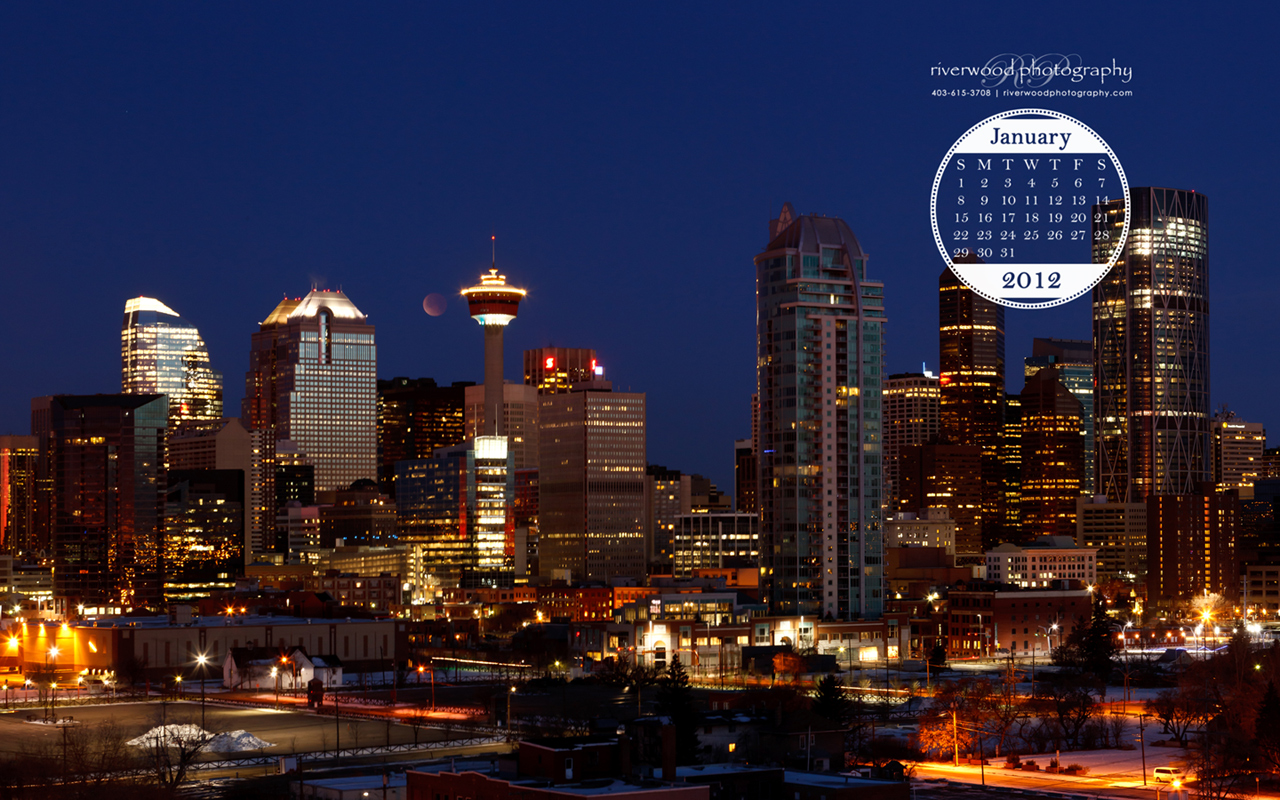 Calgary-wallpaper - Cityscape - HD Wallpaper 
