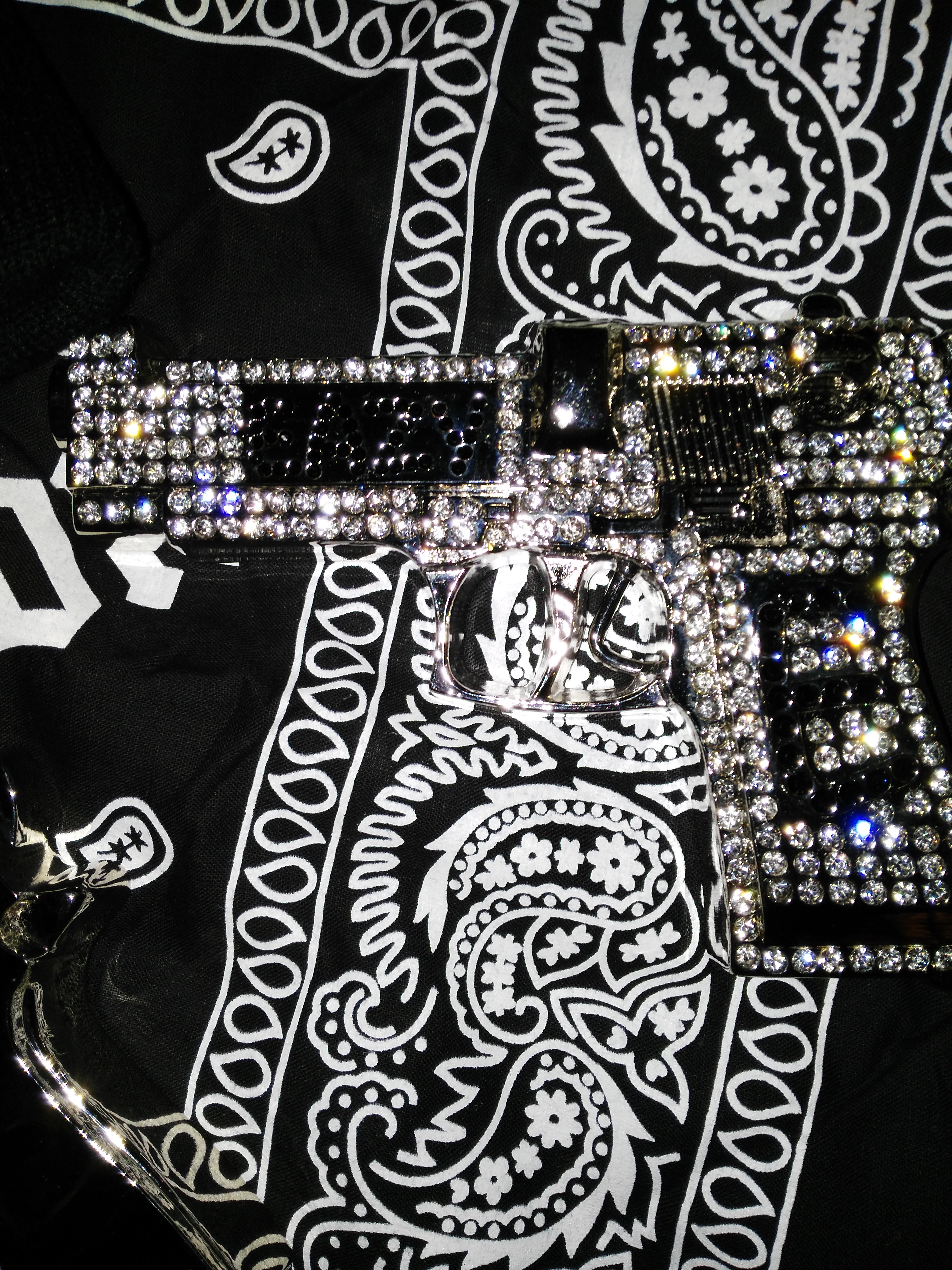 Eazy E Ruthless Record S Belt Bucket Gun Diamond Look - Young Jeezy Hustle Hard G - HD Wallpaper 