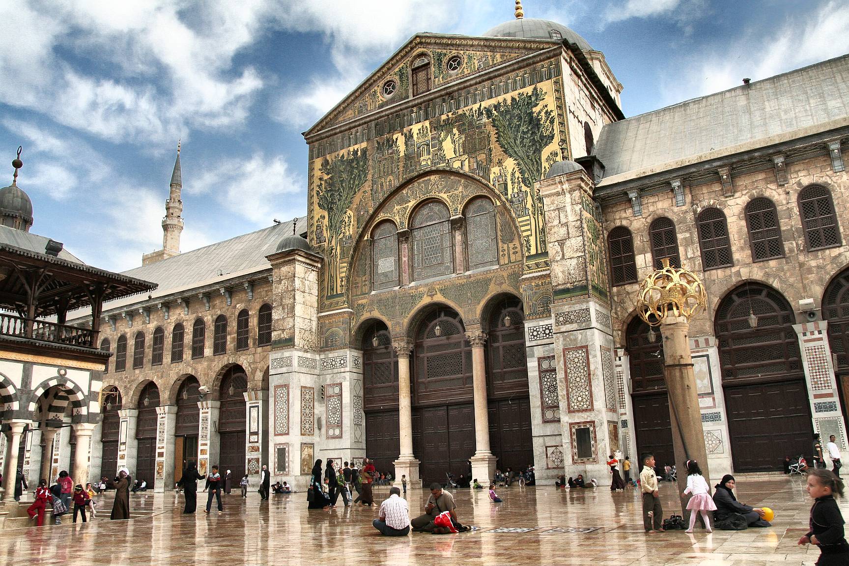 Umayyad Mosque - HD Wallpaper 