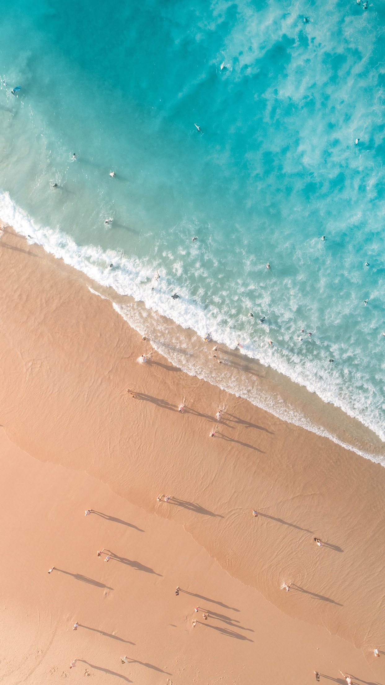 Aerial Beach Desktop Background - HD Wallpaper 