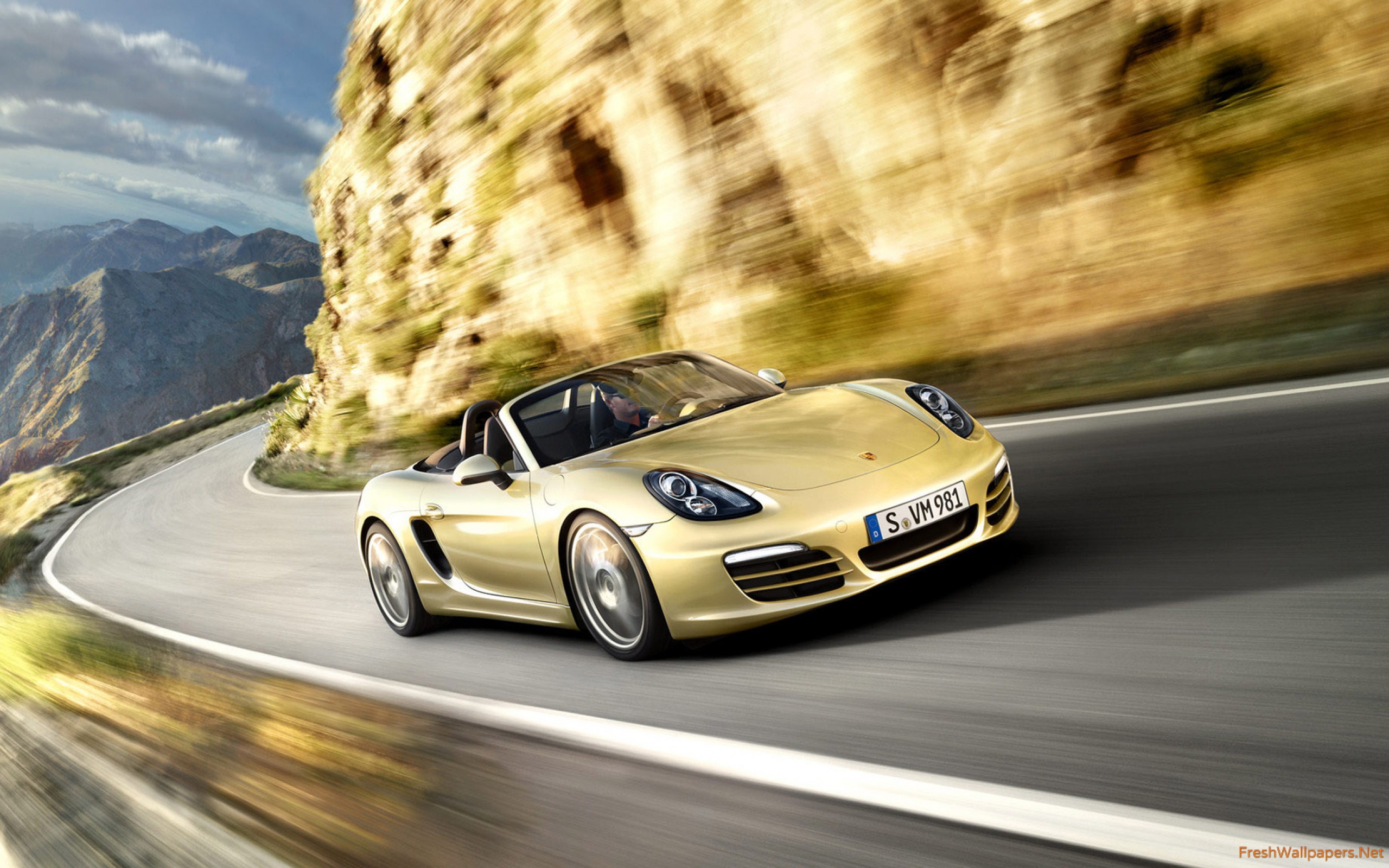 Porsche Boxster 2012 - HD Wallpaper 