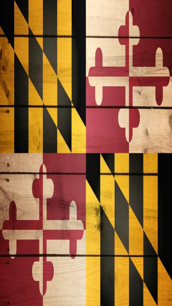 Maryland Flag Wallpaper Iphone - HD Wallpaper 