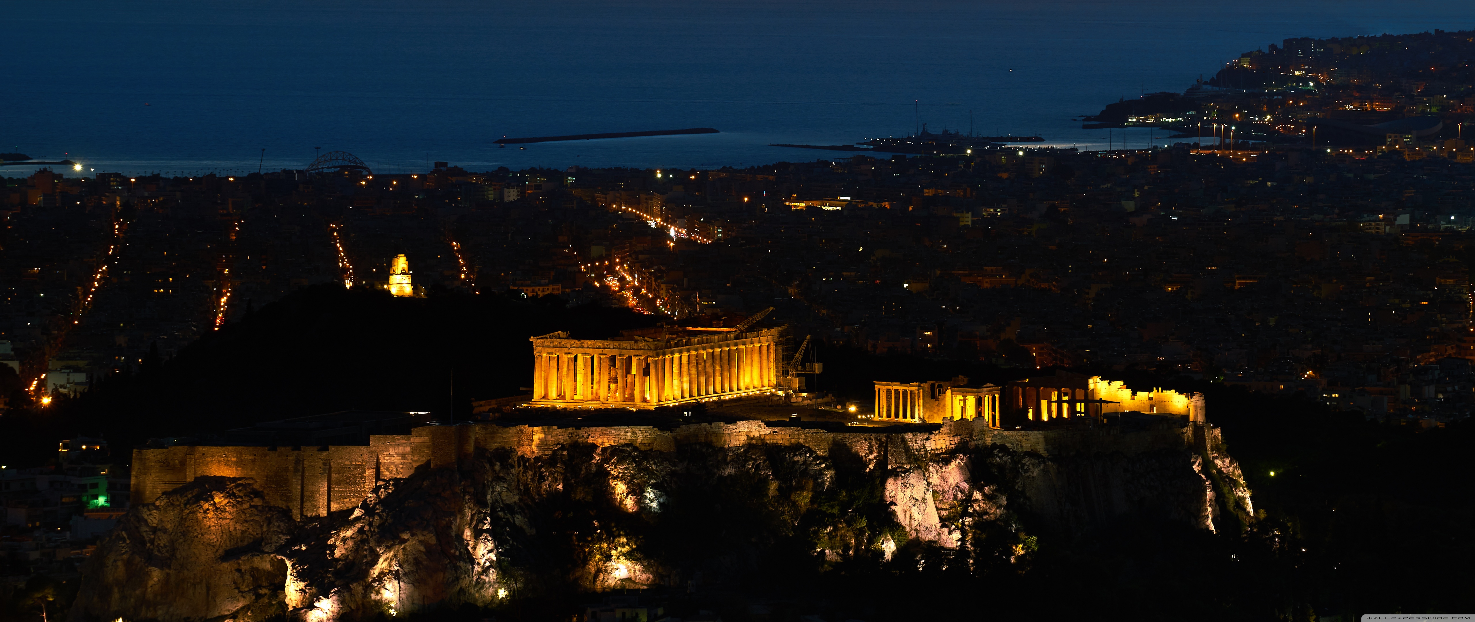 Acropolis Wallpaper Athens - HD Wallpaper 