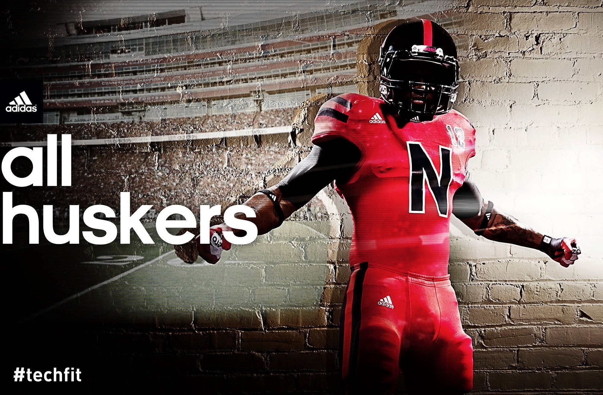 2000x1309, Nebraska Football Adorable Desktop Husker - Wisconsin Vs Nebraska Jersey - HD Wallpaper 