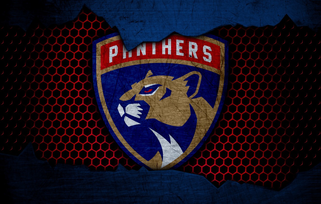 Photo Wallpaper Wallpaper, Sport, Logo, Nhl, Hockey, - Florida Panthers Home Logo - HD Wallpaper 