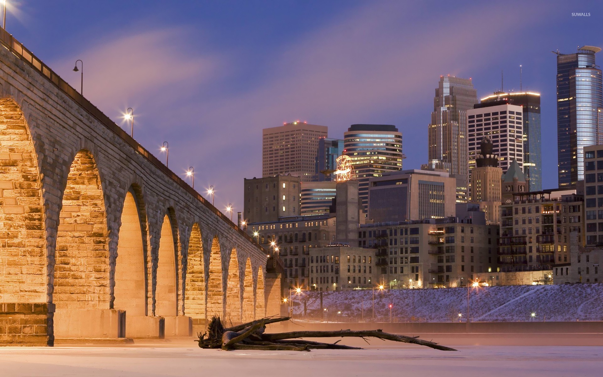 High Resolution Minneapolis Background - HD Wallpaper 