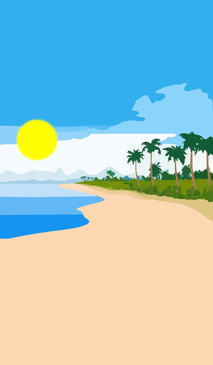 Hawaiian Beaches Sandy Beach Florida Beach Shore Png, - Sun And Beach Clipart - HD Wallpaper 