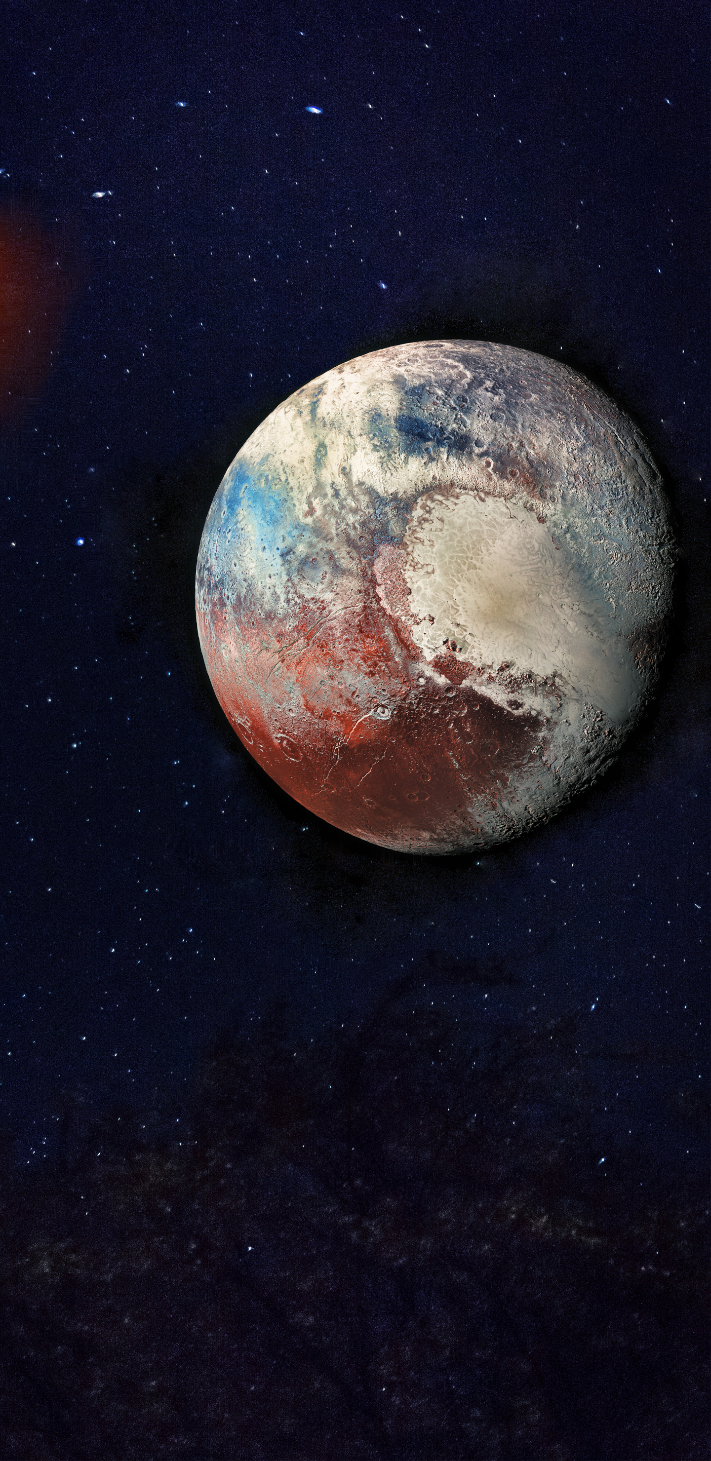 Pluto Phone Wallpaper 4k - HD Wallpaper 