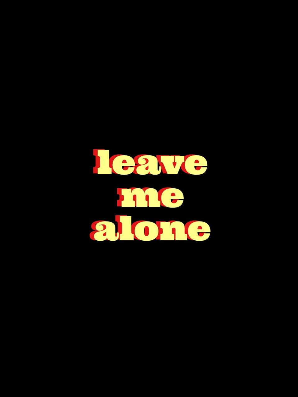 Leave Me Alone Aesthetic - HD Wallpaper 