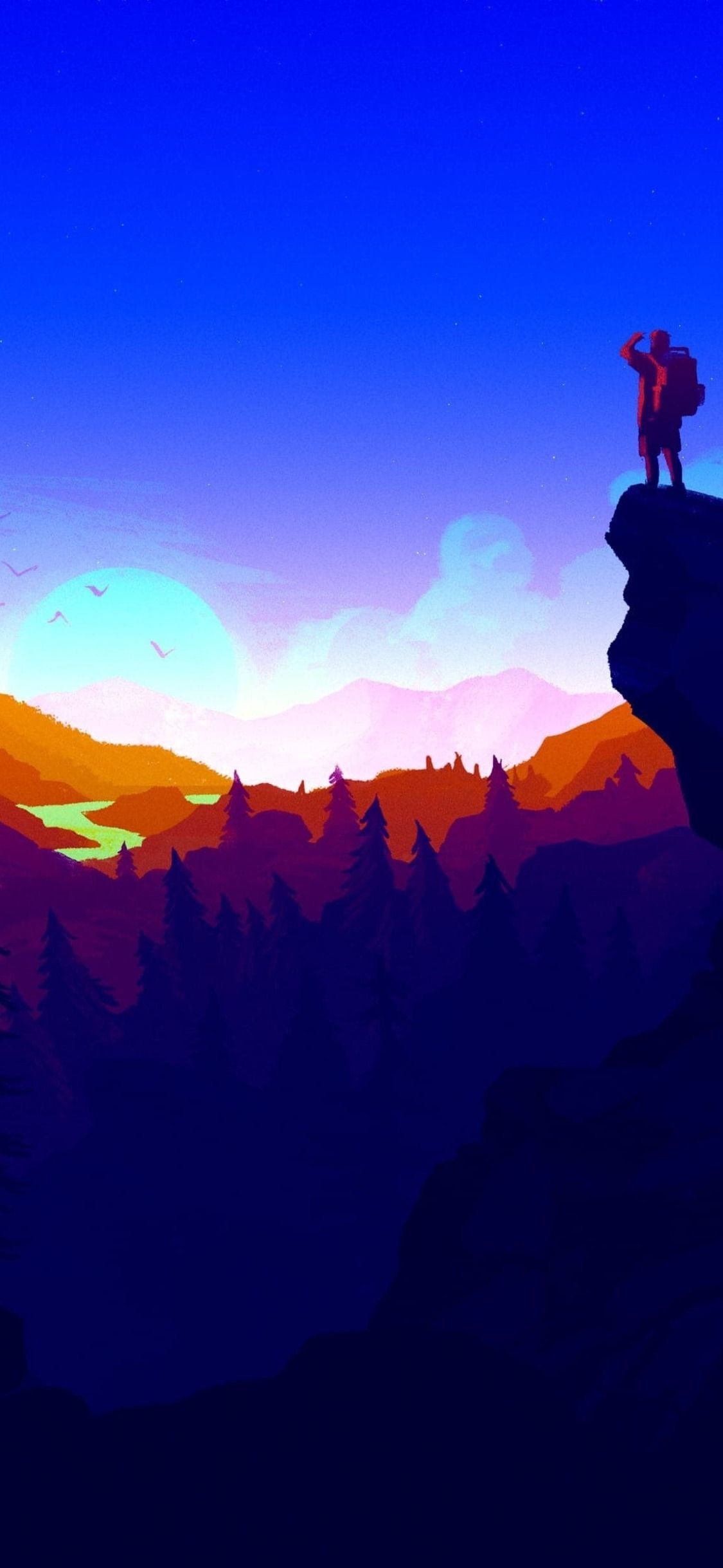 Firewatch 4k Iphone X,iphone 10 Hd 4k Wallpapers, Images - 4k Wallpaper Iphone - HD Wallpaper 