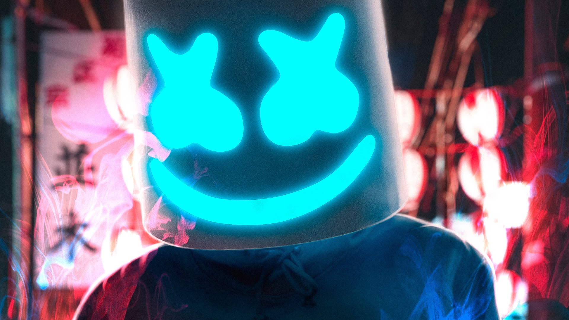 Dj Marshmello, 4k, - Hd Wallpaper Marshmello - HD Wallpaper 