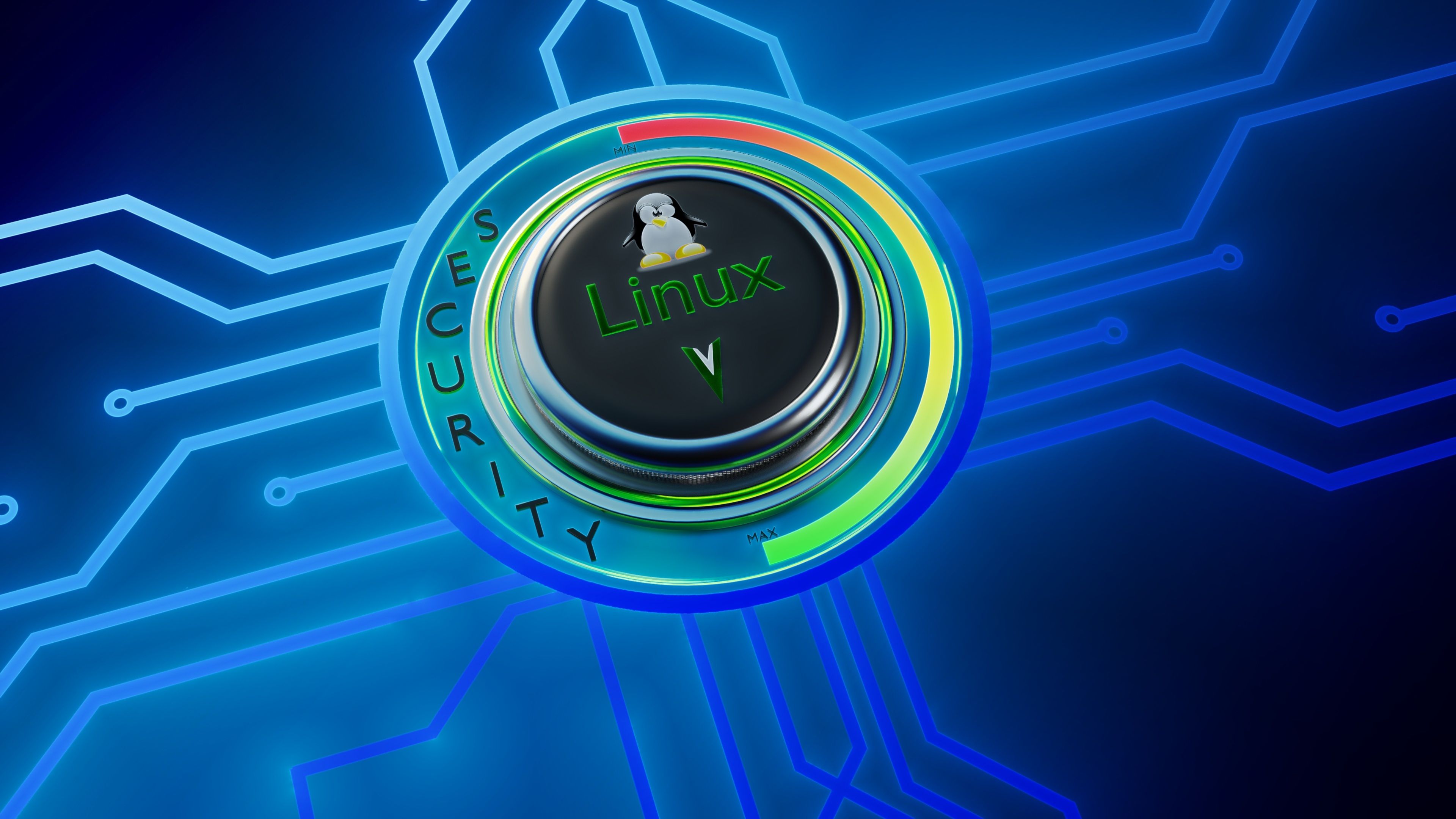 Linux Security Logo 4k Uhd Wallpaper - Linux Security - HD Wallpaper 