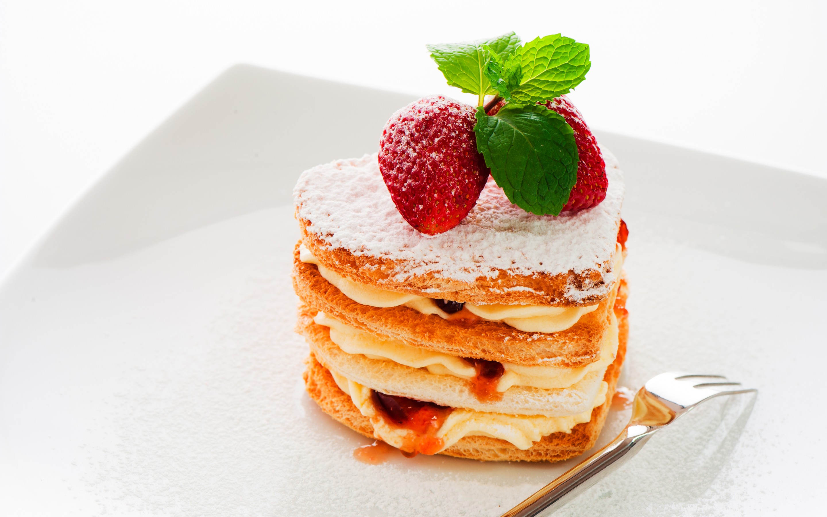 Fine Dining Fall Dessert - HD Wallpaper 