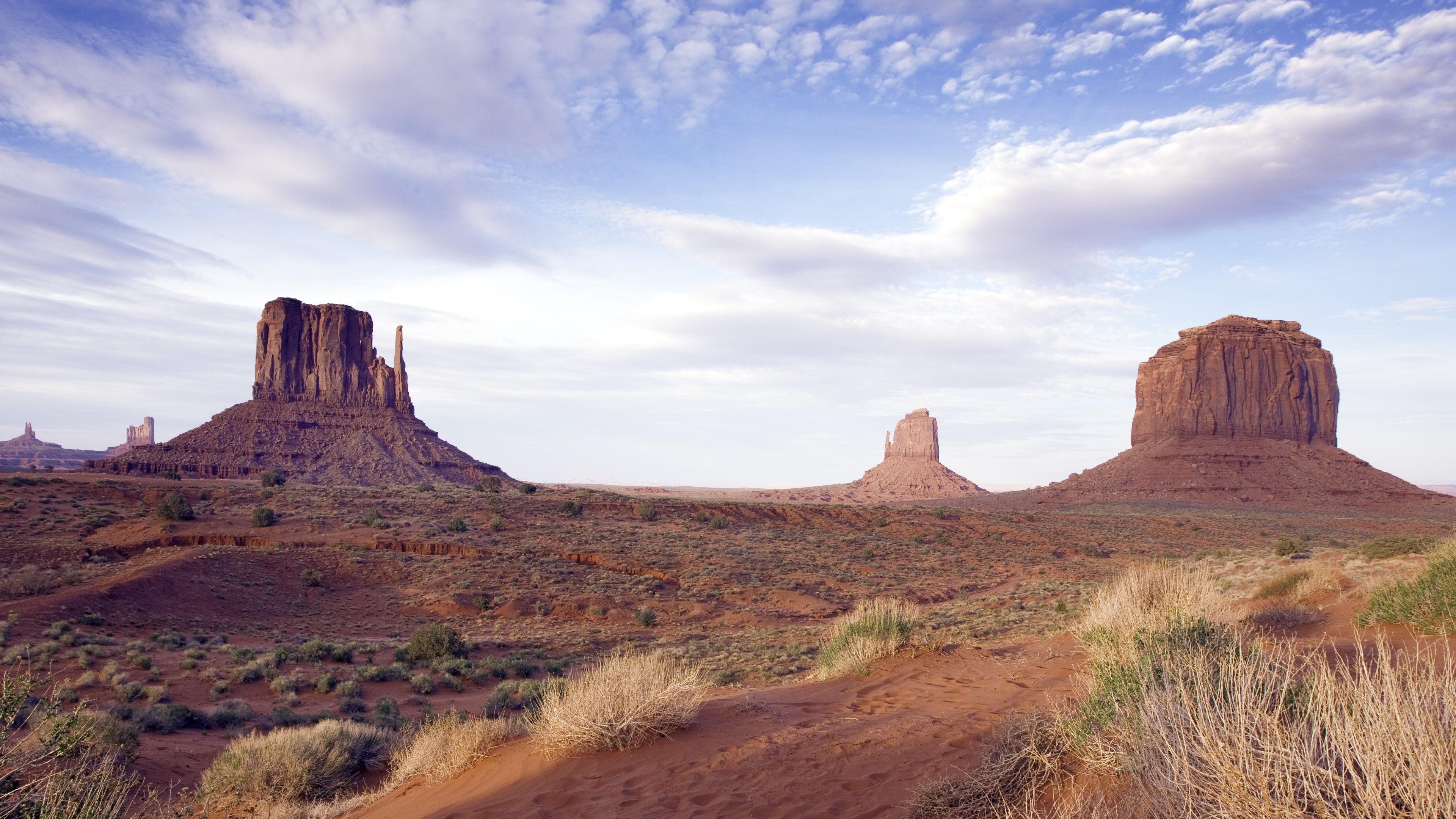 Landscape 4k Ultra Hd Wallpaper - Monument Valley - HD Wallpaper 