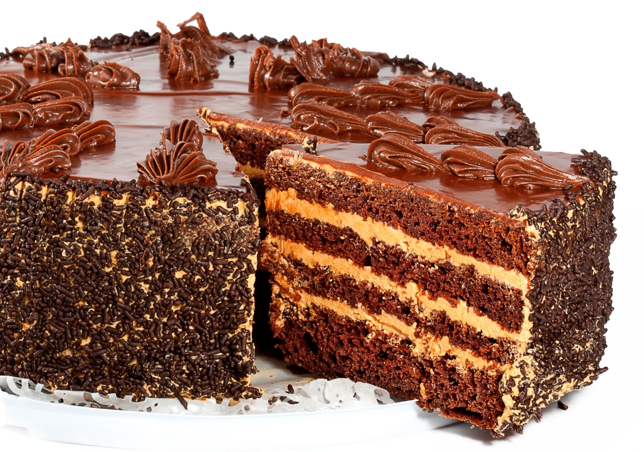 Delicious Cake Chocolate Macro Wallpaper High Definition - Chocolate Cake High Resolution - HD Wallpaper 