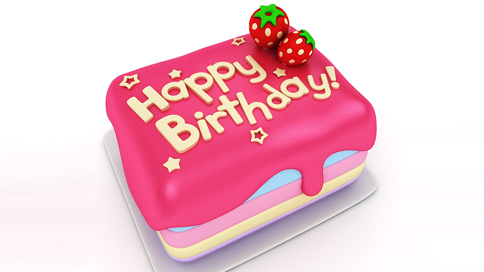 Happy Birthday Cake Hd Wallpaper Image Happy Birthday, - 1080p Happy Birthday Cake Hd - HD Wallpaper 