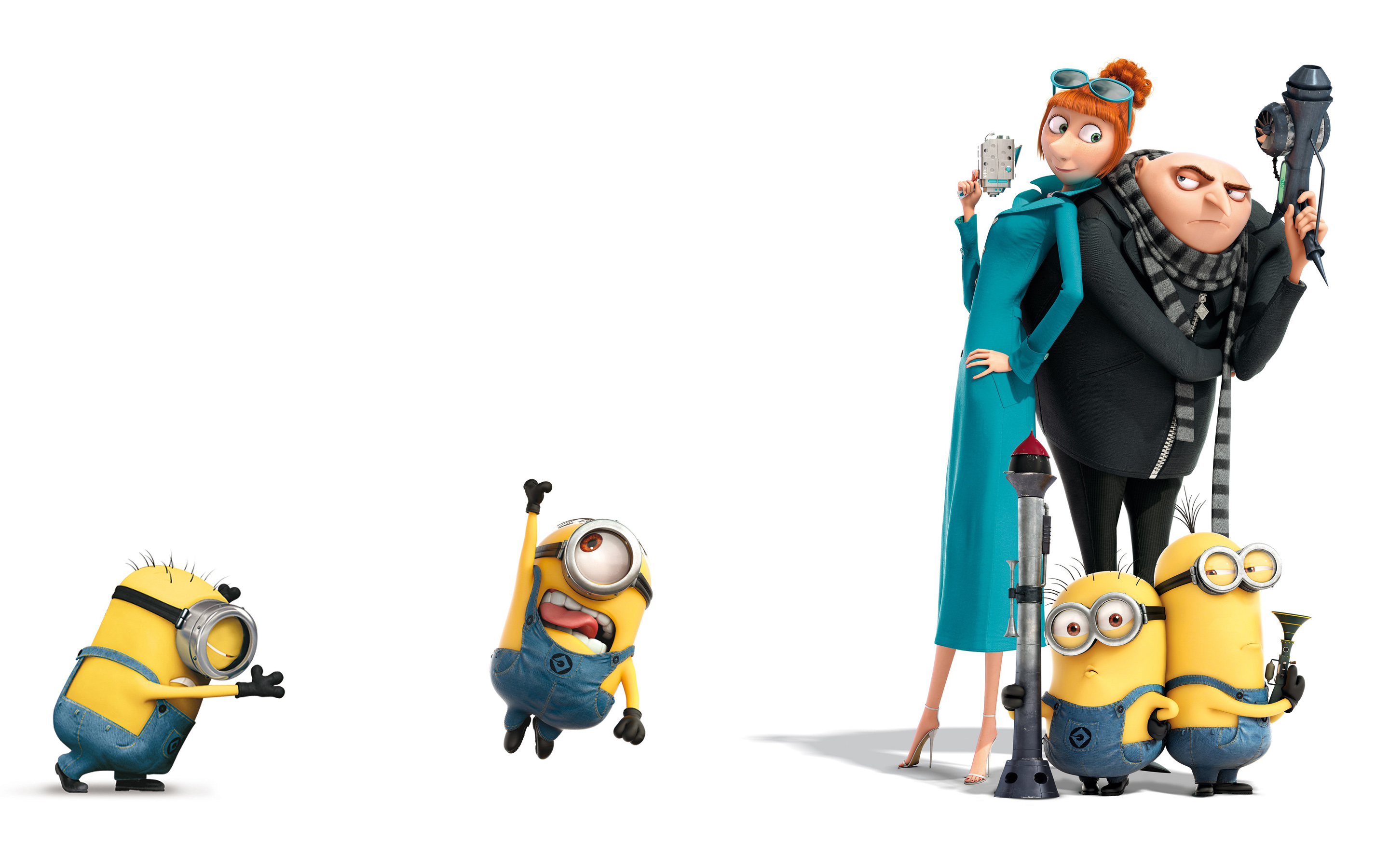 Despicable Me 2 Gru Minions - HD Wallpaper 