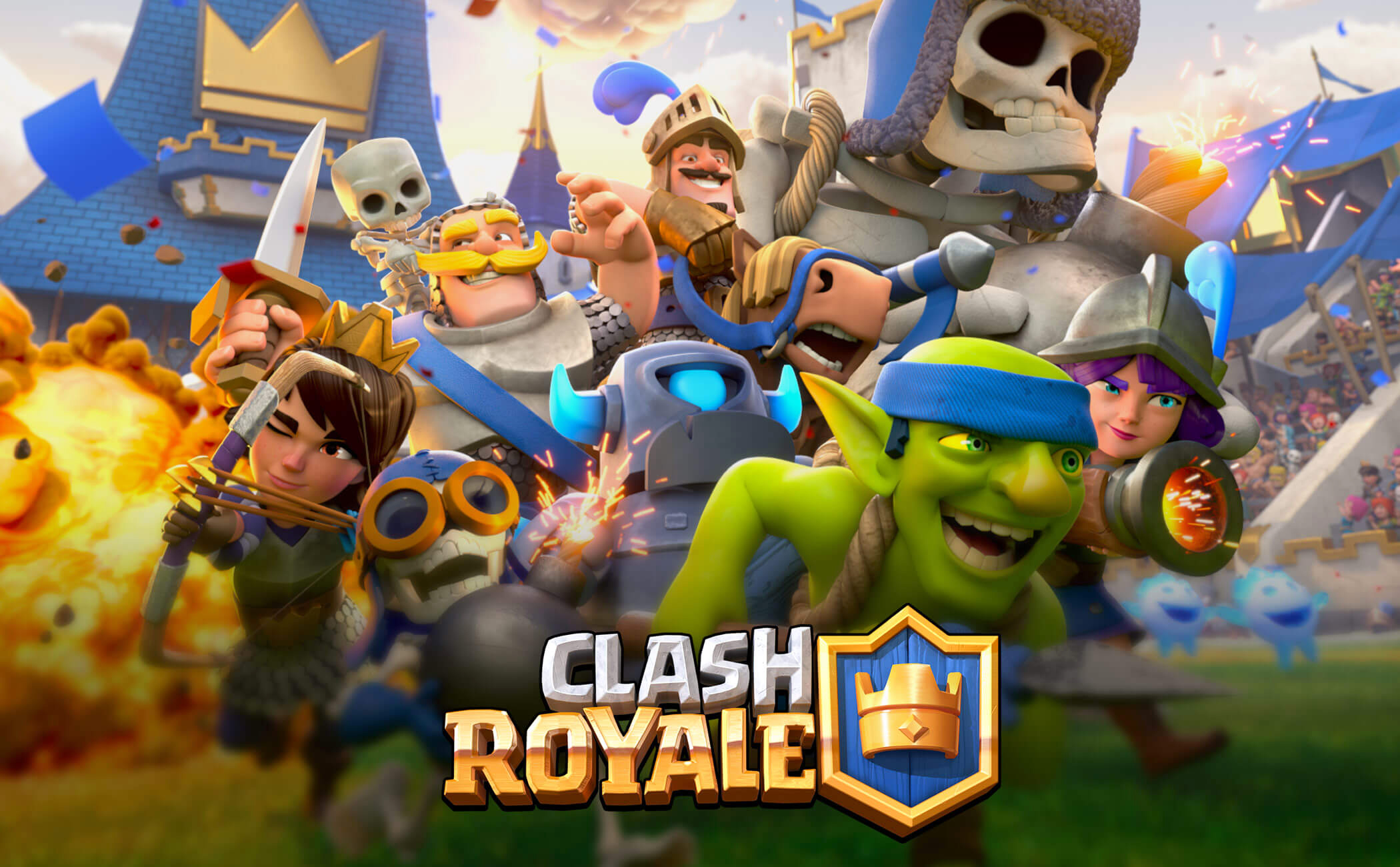 Clash Royale Wallpaper Cover - HD Wallpaper 