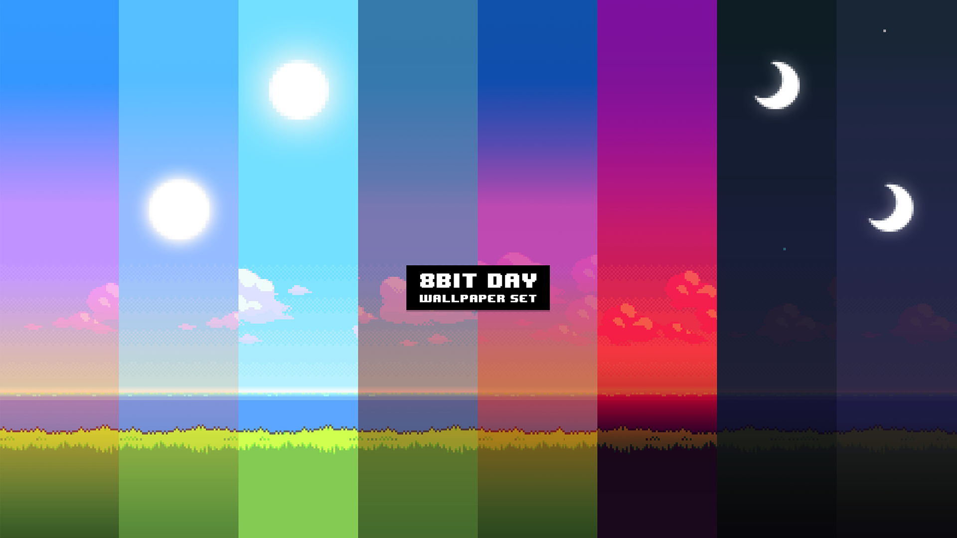 8 Bit Day - HD Wallpaper 