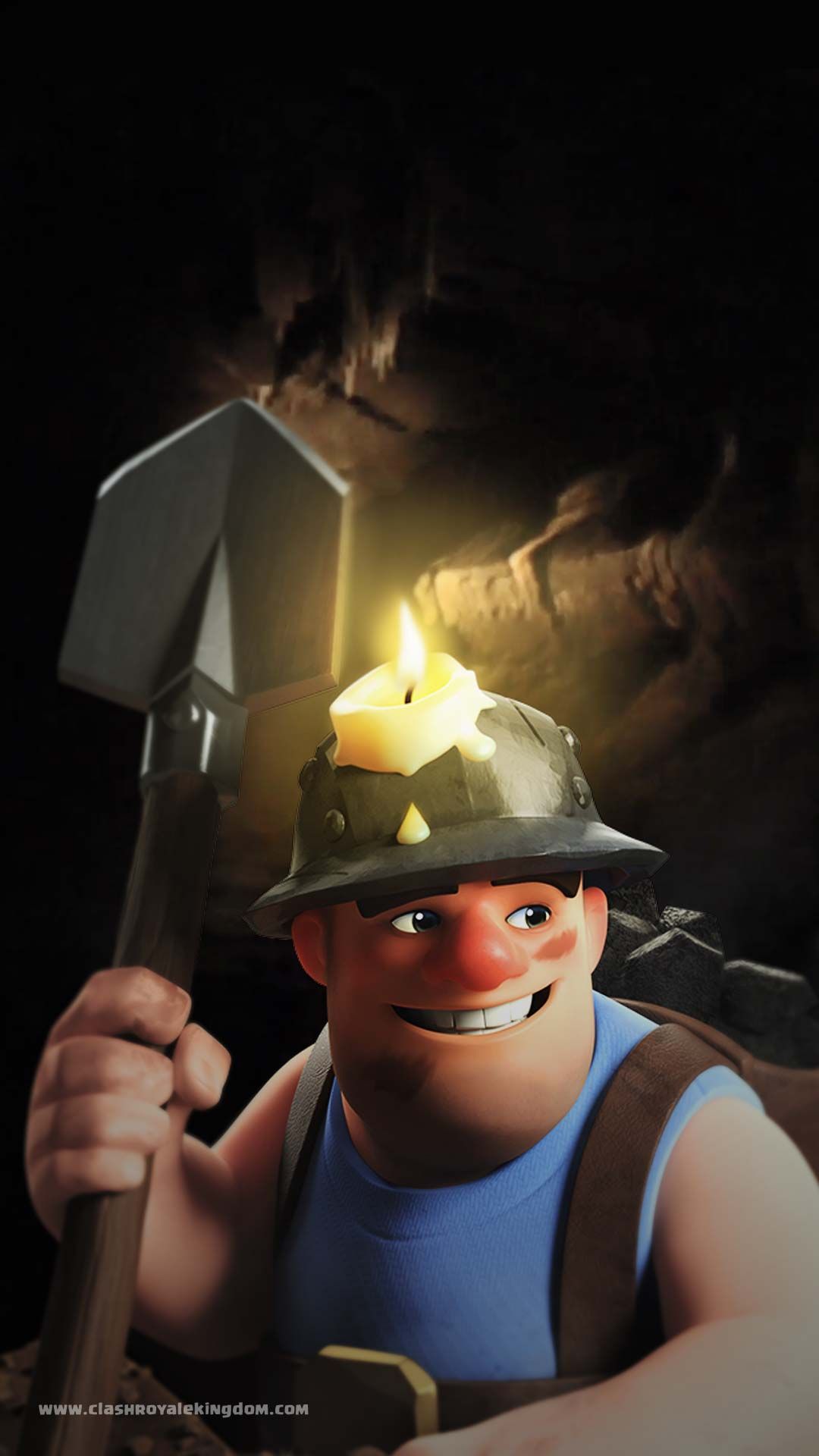 Miner Wallpaper Clash Royale - HD Wallpaper 