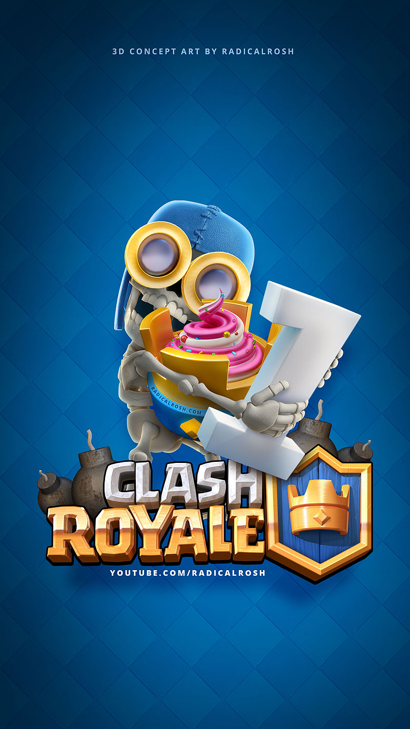 Clash Royale Wallpaper Series - Clash Royale - HD Wallpaper 