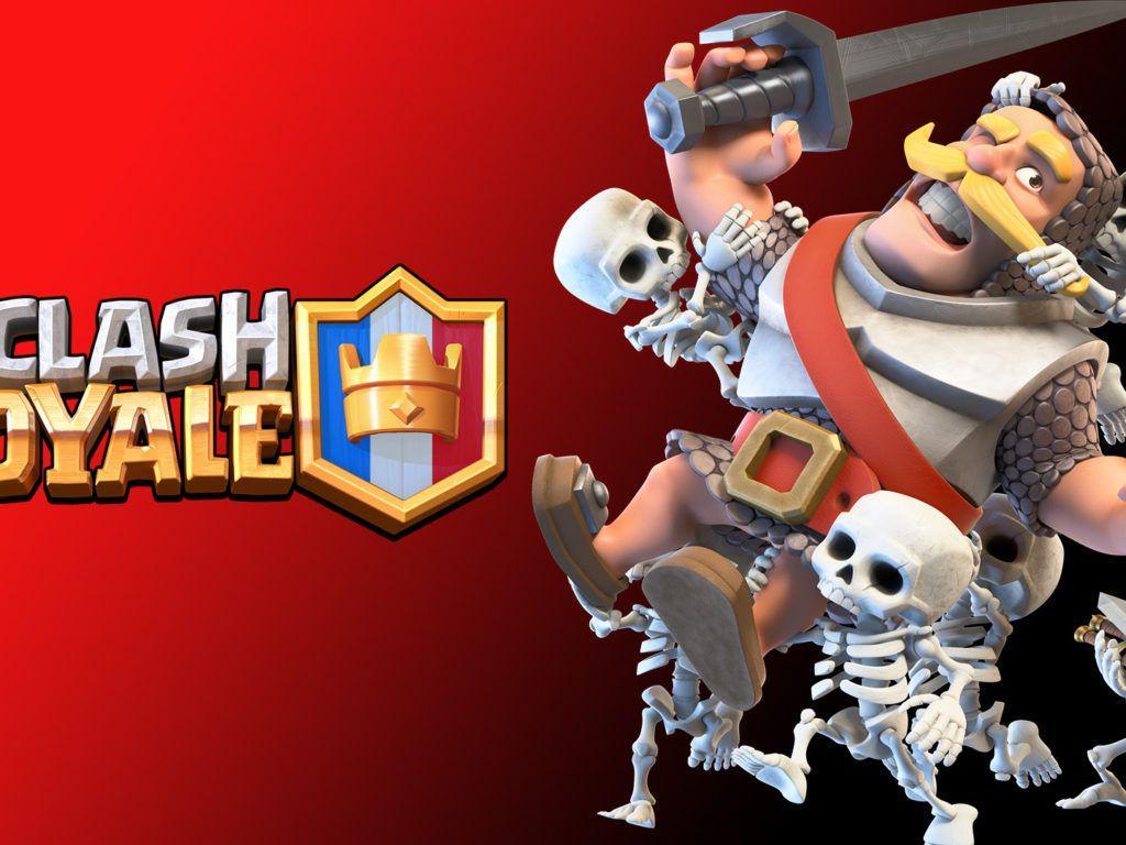 Clash Royale Wallpapers Desktop - Clash Royale Wallpaper Red - HD Wallpaper 
