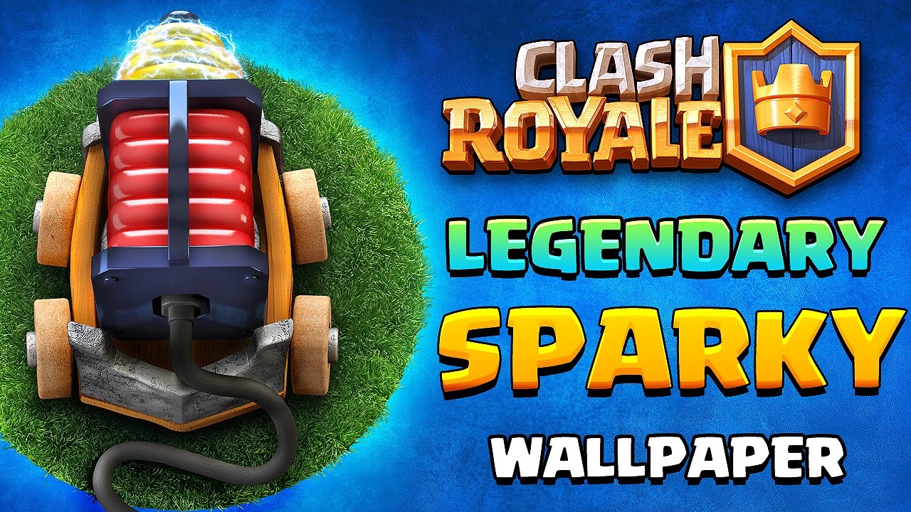 Clash Royale Sparky Phone - HD Wallpaper 