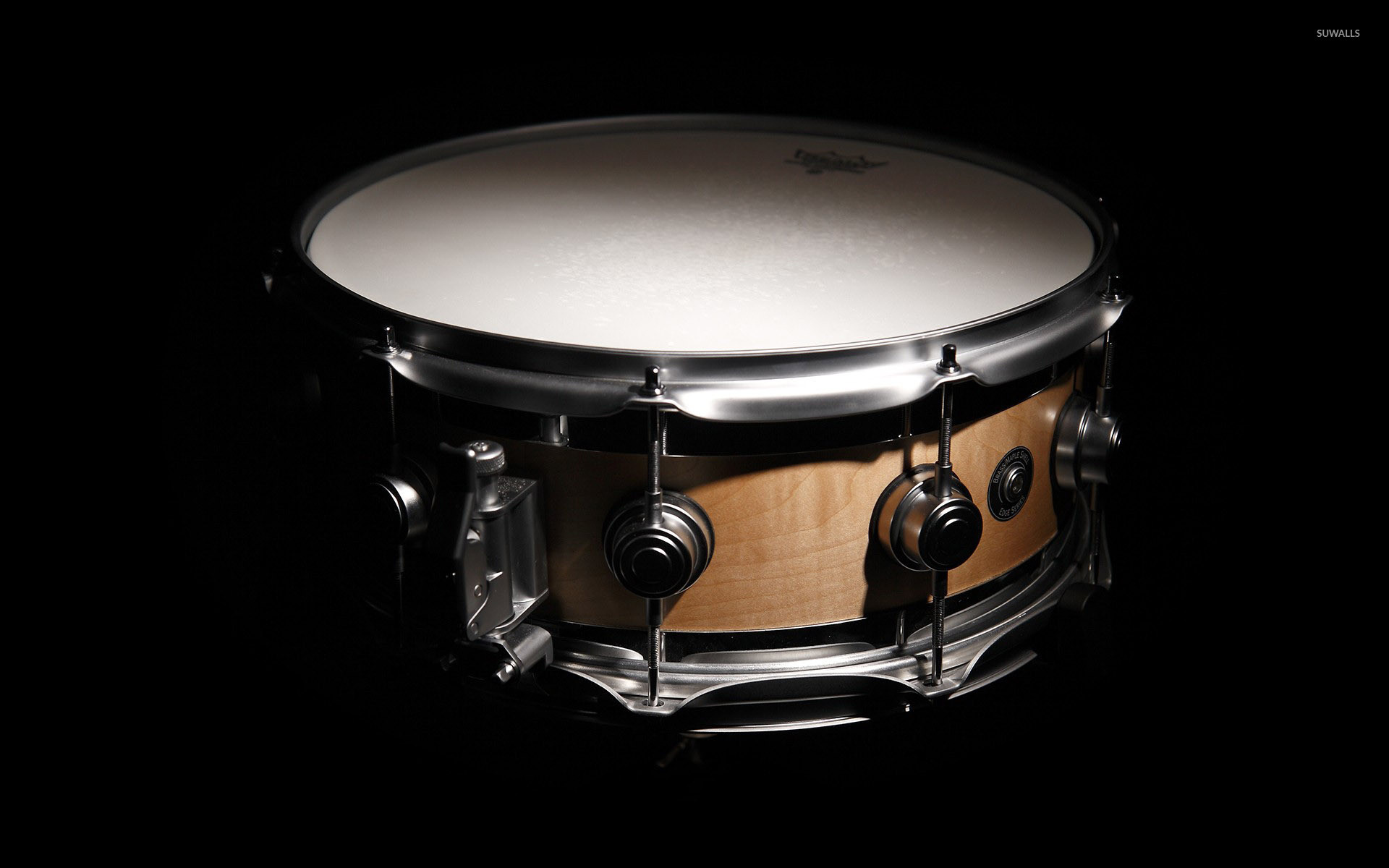 Remo Drum Kit Wallpaper Music Wallpapers 30355 
 Src - Snare Drum - HD Wallpaper 