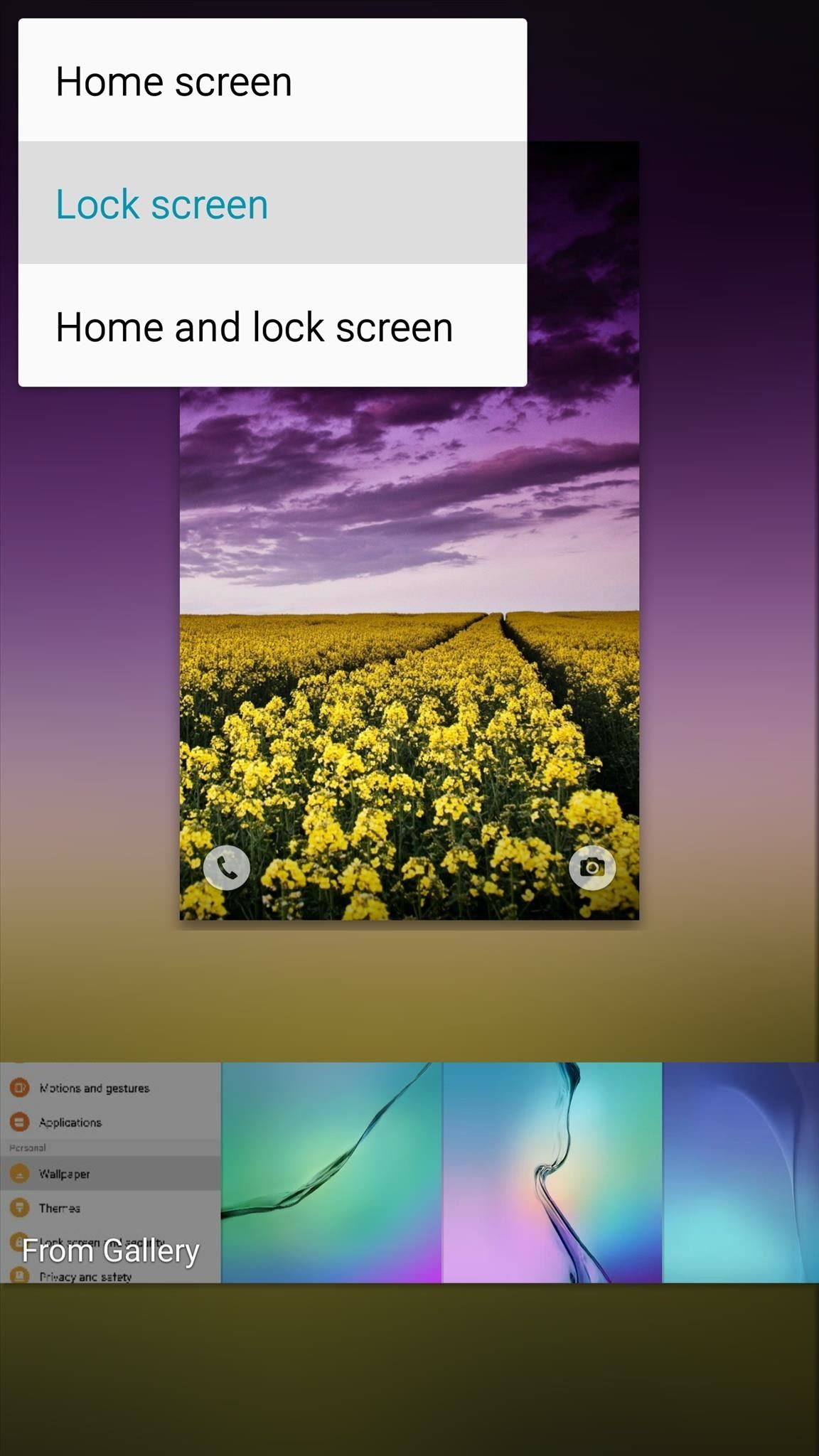 How To Set Rotating Lock Screen Wallpapers On Samsung - Wallpaper - HD Wallpaper 