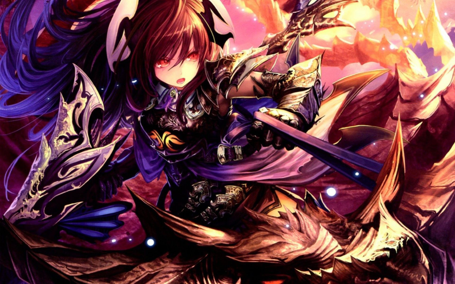 Action Anime Wallpapers 
 Data-src /full/792402 - Shadowverse Dark Dragoon Forte - HD Wallpaper 