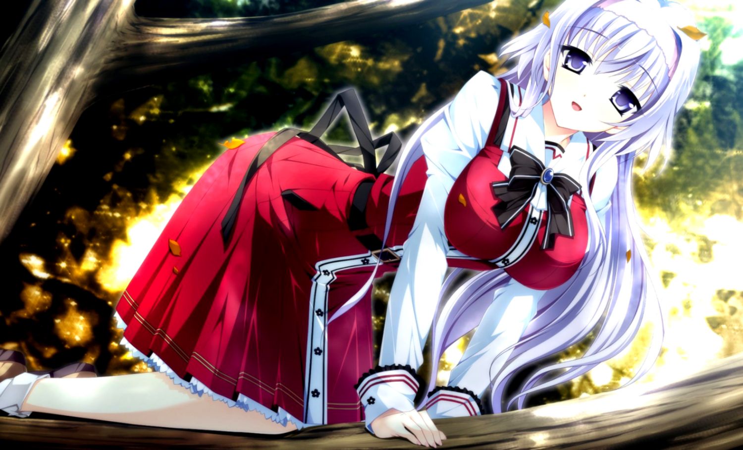 Cute Girl Up In A Tree Anime Images Hd Anime Wallpapers - Anime Cute Wallpaper Hd - HD Wallpaper 