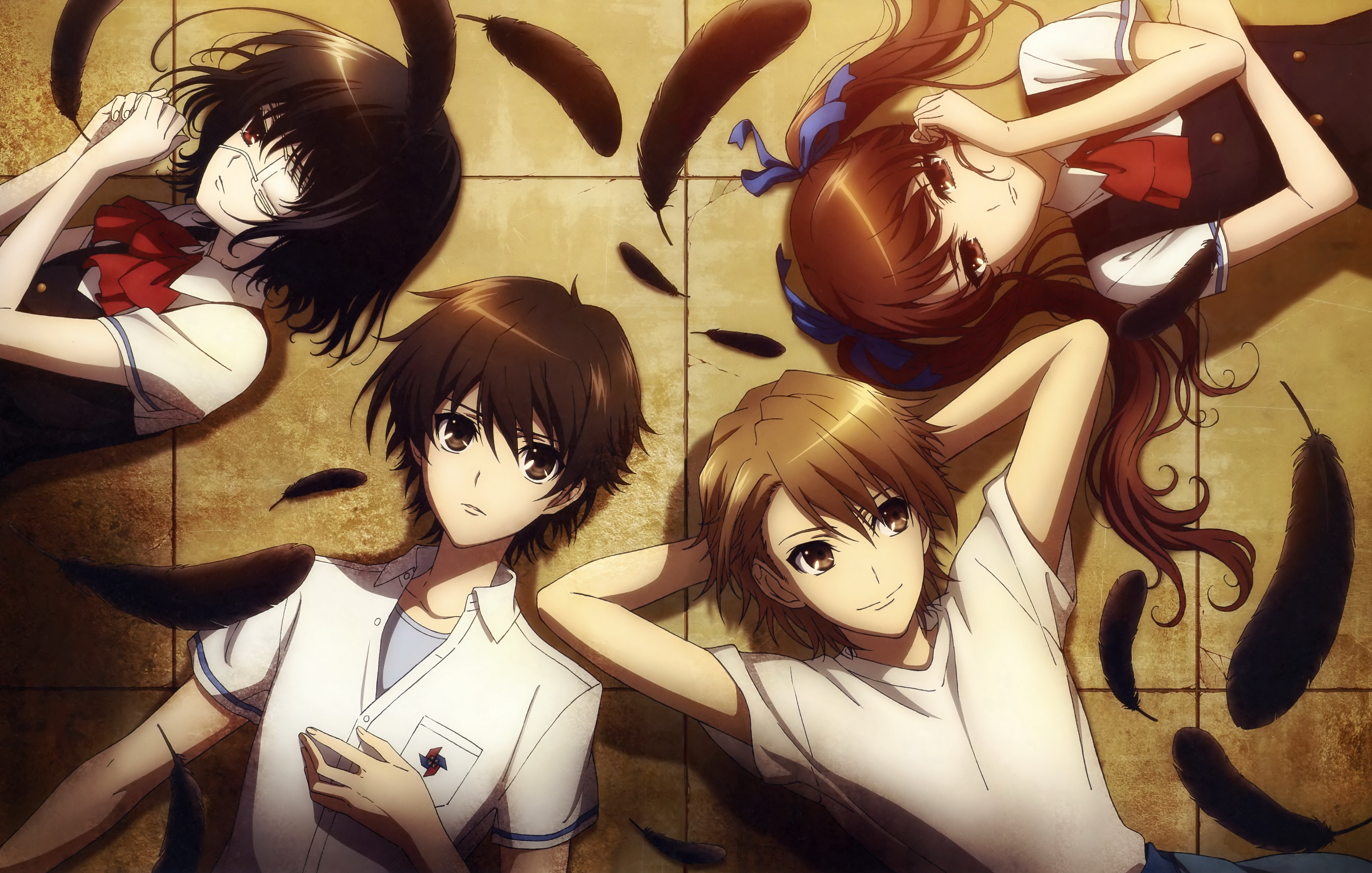 Girls And Boys Anime - HD Wallpaper 