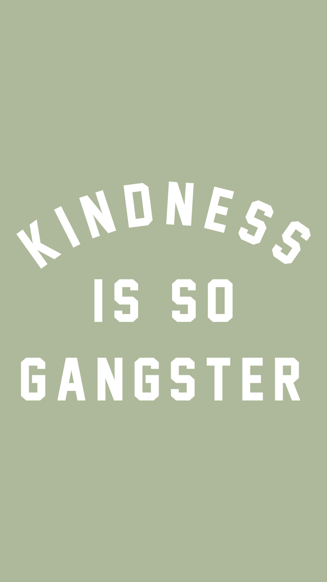 Kindness Is So Gangster - HD Wallpaper 