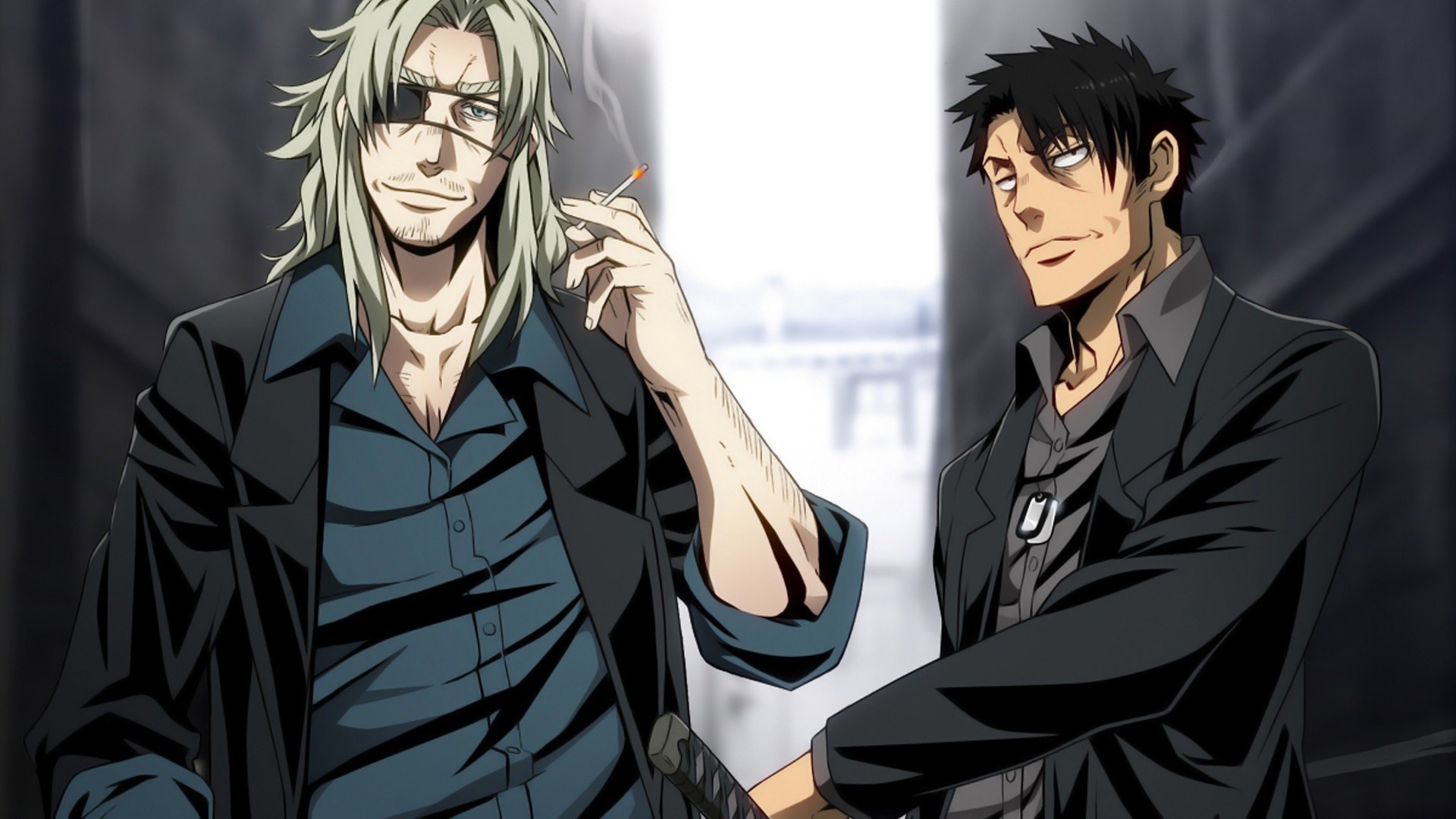 Gangsta Anime - HD Wallpaper 