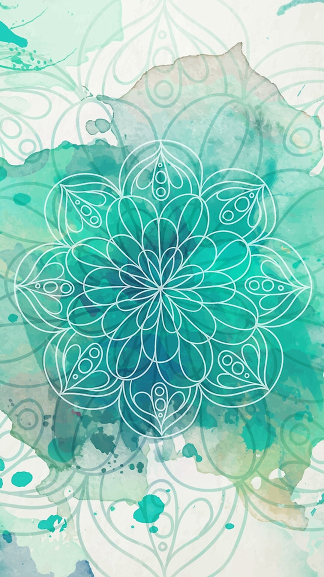 Mandala Wallpaper Iphone - HD Wallpaper 