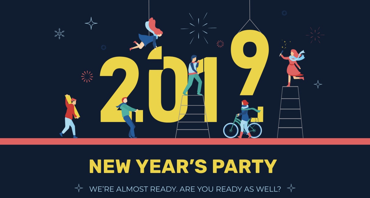 Happy New Year 2019 Images - Remonty - HD Wallpaper 