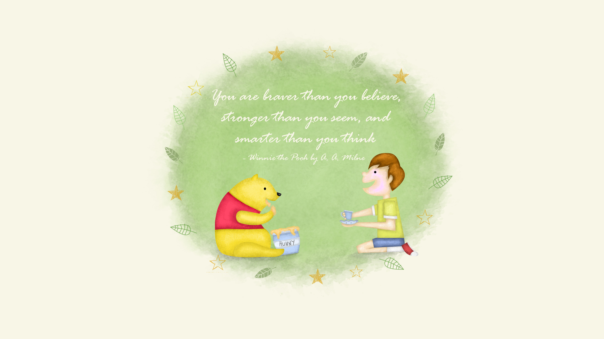 Blessing From Winnie The Pooh - HD Wallpaper 