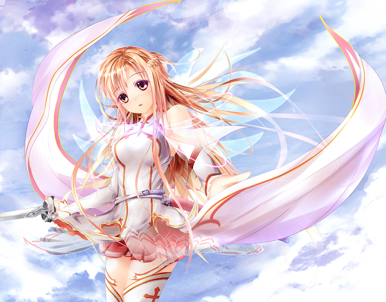 Sword Art Online Asuna Wallpaper Hd - HD Wallpaper 