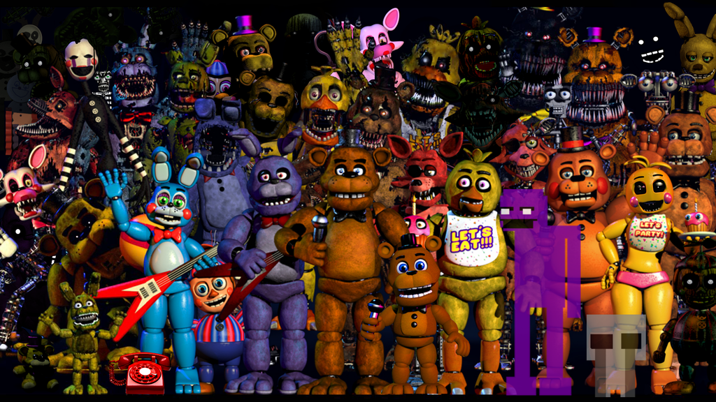 R99v4rj Five Nights At Freddy S Wallpaper Px Five Nights At Freddy S 1024x576 Wallpaper Teahub Io