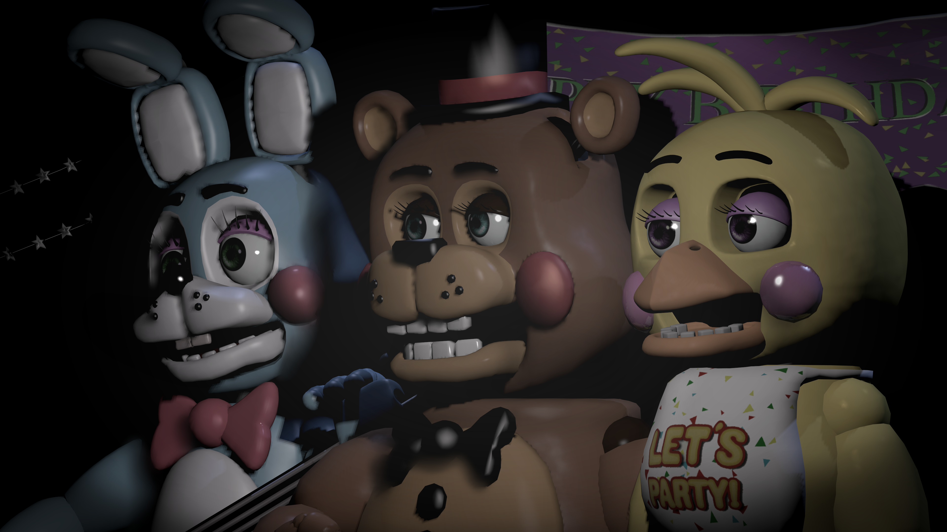 Fnaf 2 Show Stage - HD Wallpaper 