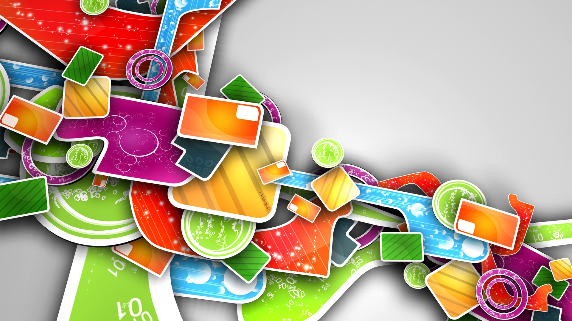 Colourful Wallpaper - Colour Wallpapers Abstract - HD Wallpaper 