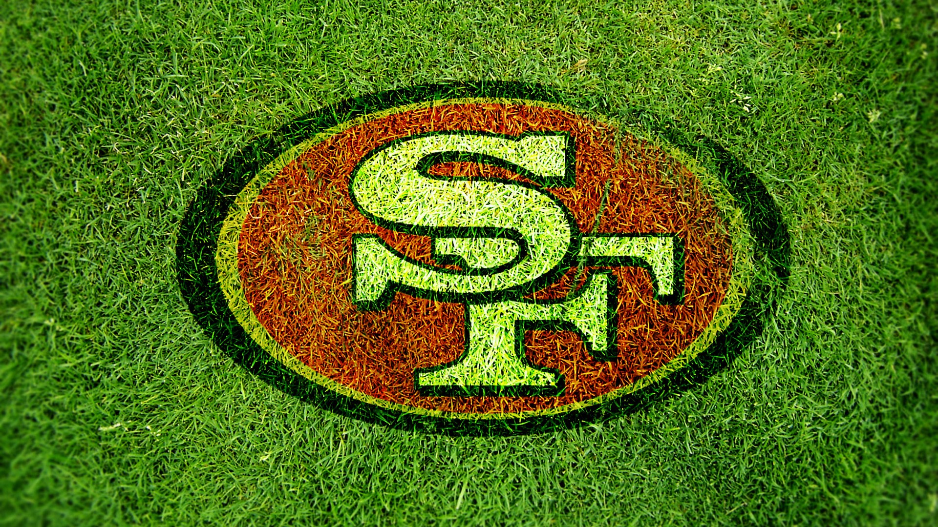 Hd Desktop Wallpaper San Francisco 49ers With High-resolution - San Francisco 49ers Logo 70th - HD Wallpaper 