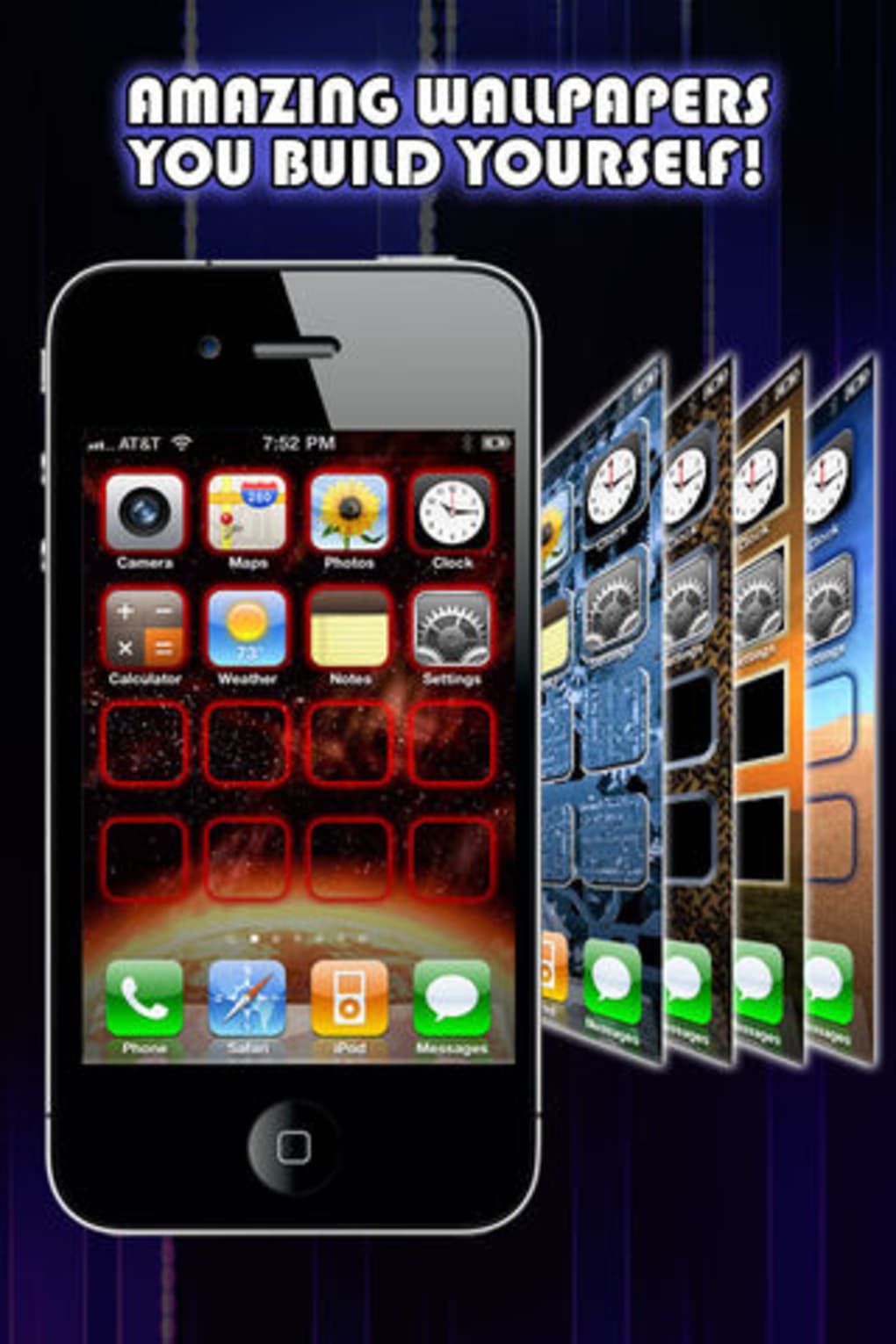 Home Screen Wallpaper Maker - Best Iphone 5 Home Screen - HD Wallpaper 