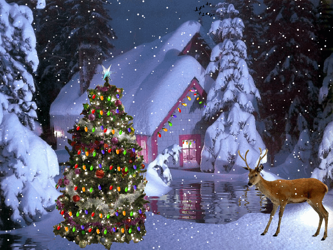 Merry Christmas Gif 2017 - HD Wallpaper 