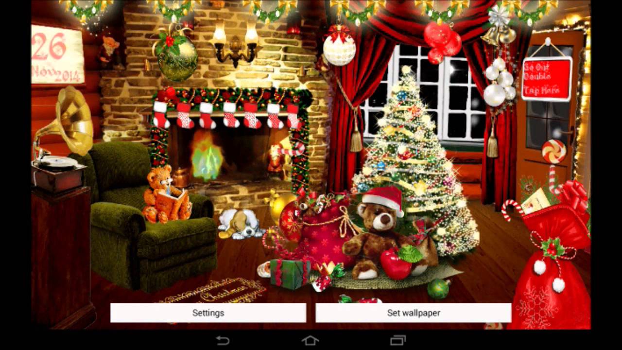 Christmas Live Wallpaper Hd - HD Wallpaper 