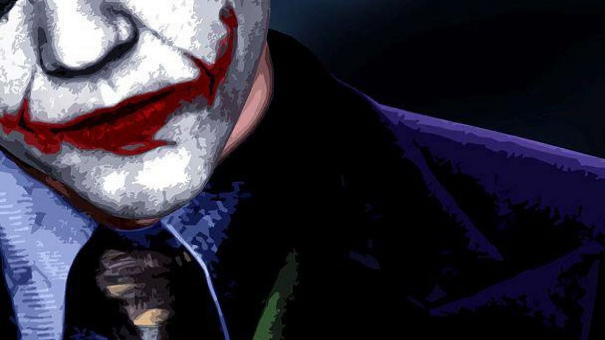 Joker Dark The Joker The Dark Knight Movies Wallpapers - Ultra Hd 4k Joker  3d - 2560x1440 Wallpaper 